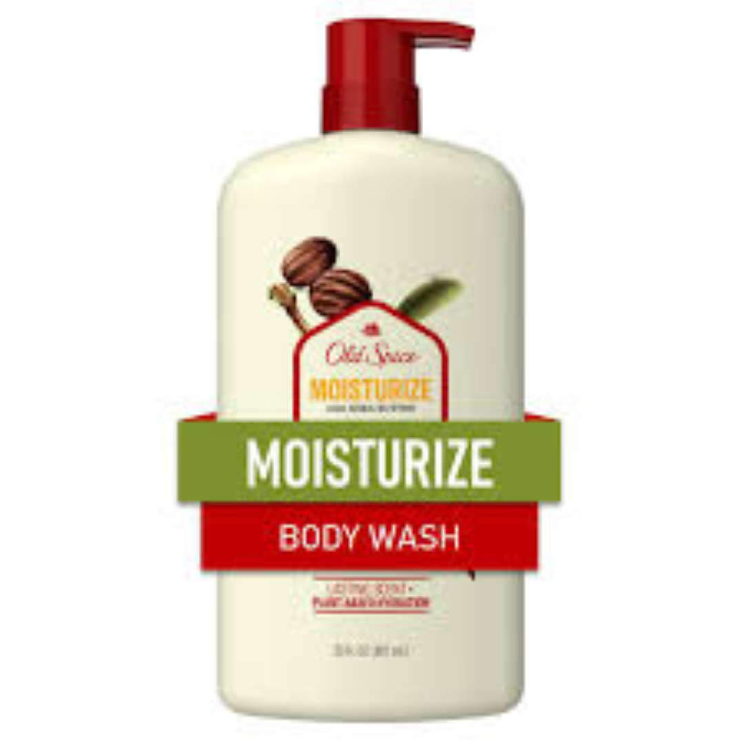 OLD SPICE MOISTURIZE BODY WASH W SHEA BUTTER 473ML